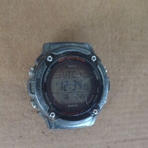 Casio Silver and Black Digital watch